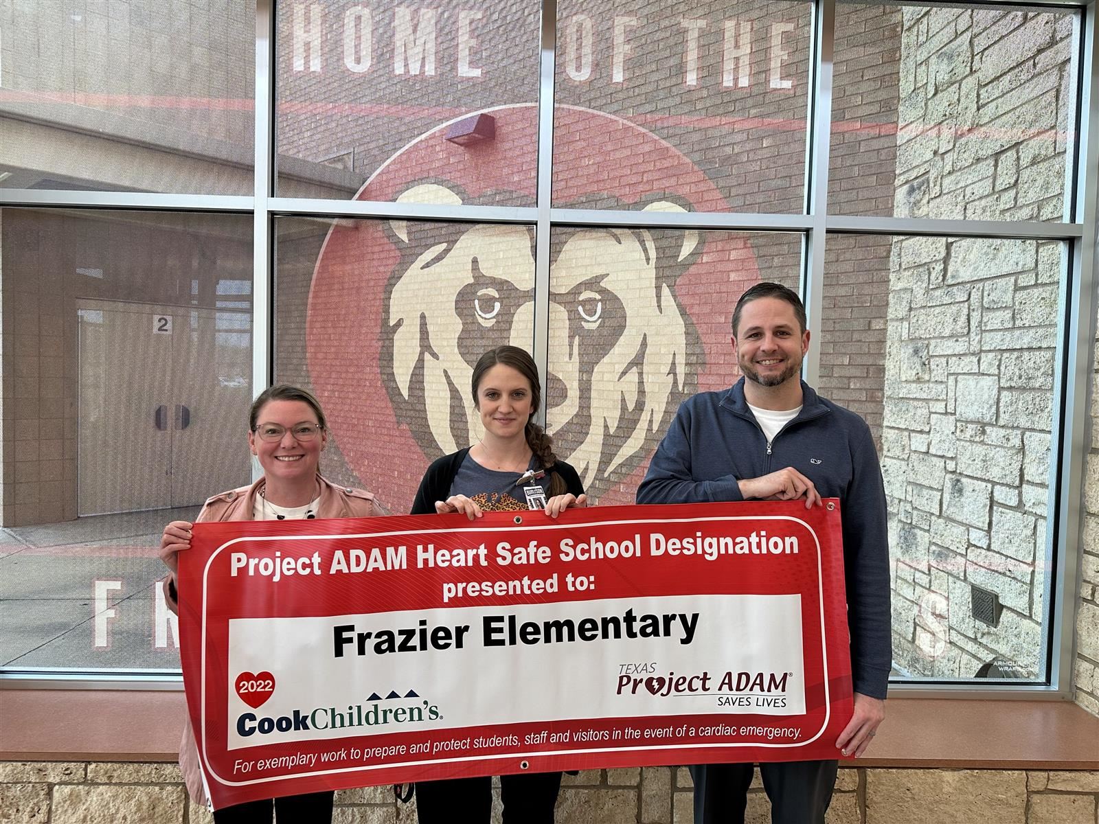  BISD Recognized as a Heart Safe School District by Cook Children's Heart Center
