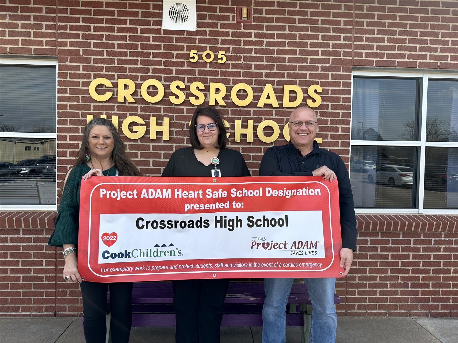  BISD Recognized as a Heart Safe School District by Cook Children's Heart Center