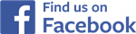 Find us on Facebook logo 
