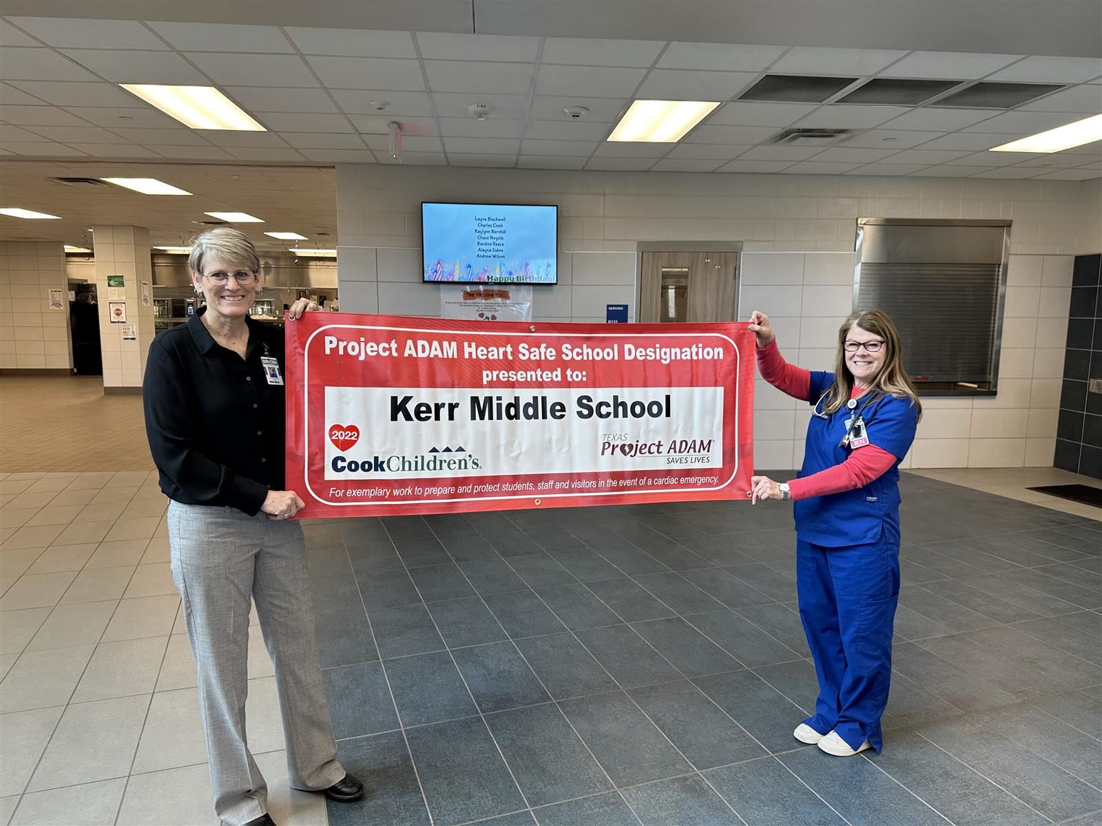 BISD Recognized as a Heart Safe School District by Cook Children's Heart Center