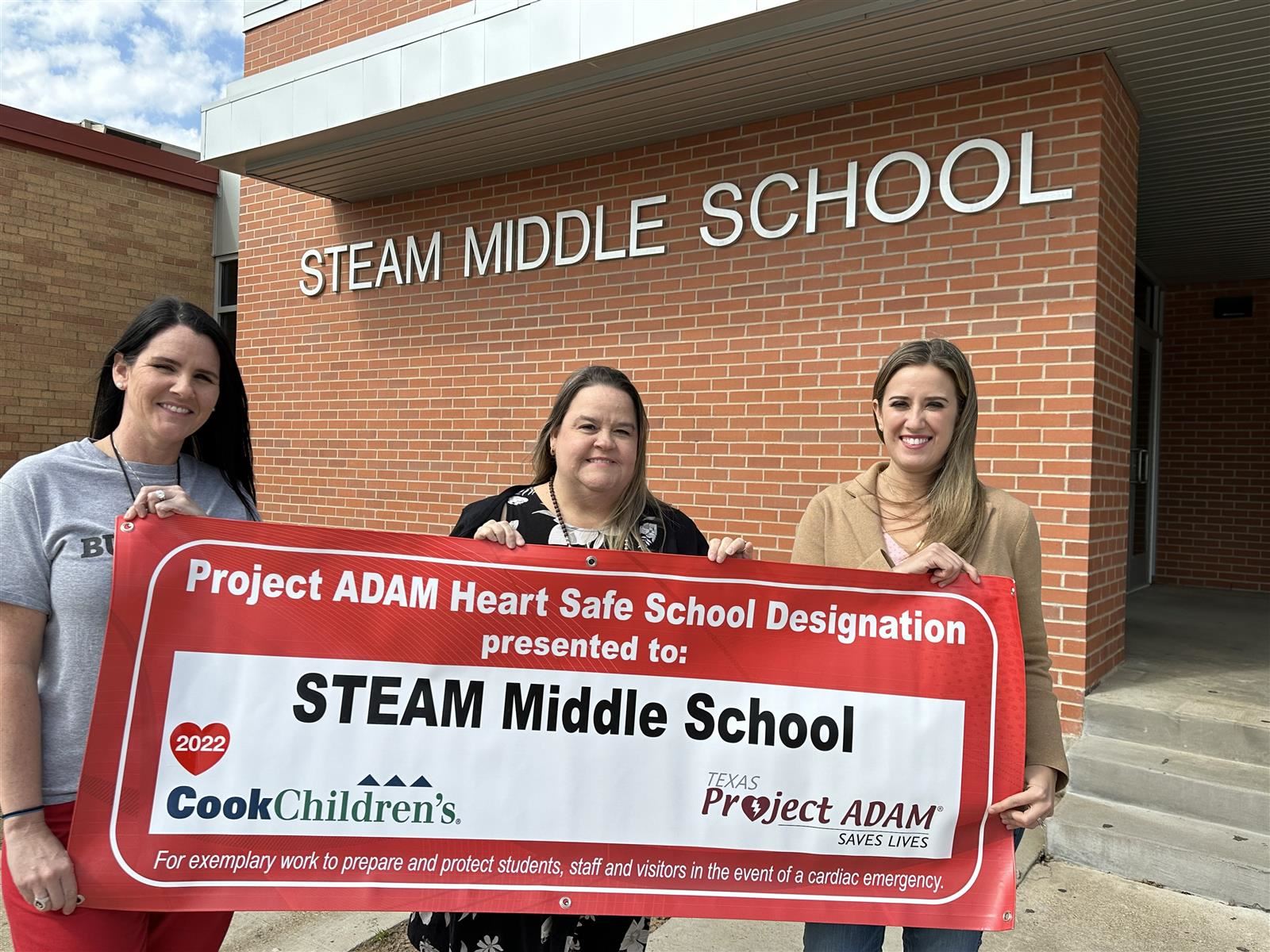  BISD Recognized as a Heart Safe School District by Cook Children's Heart Center