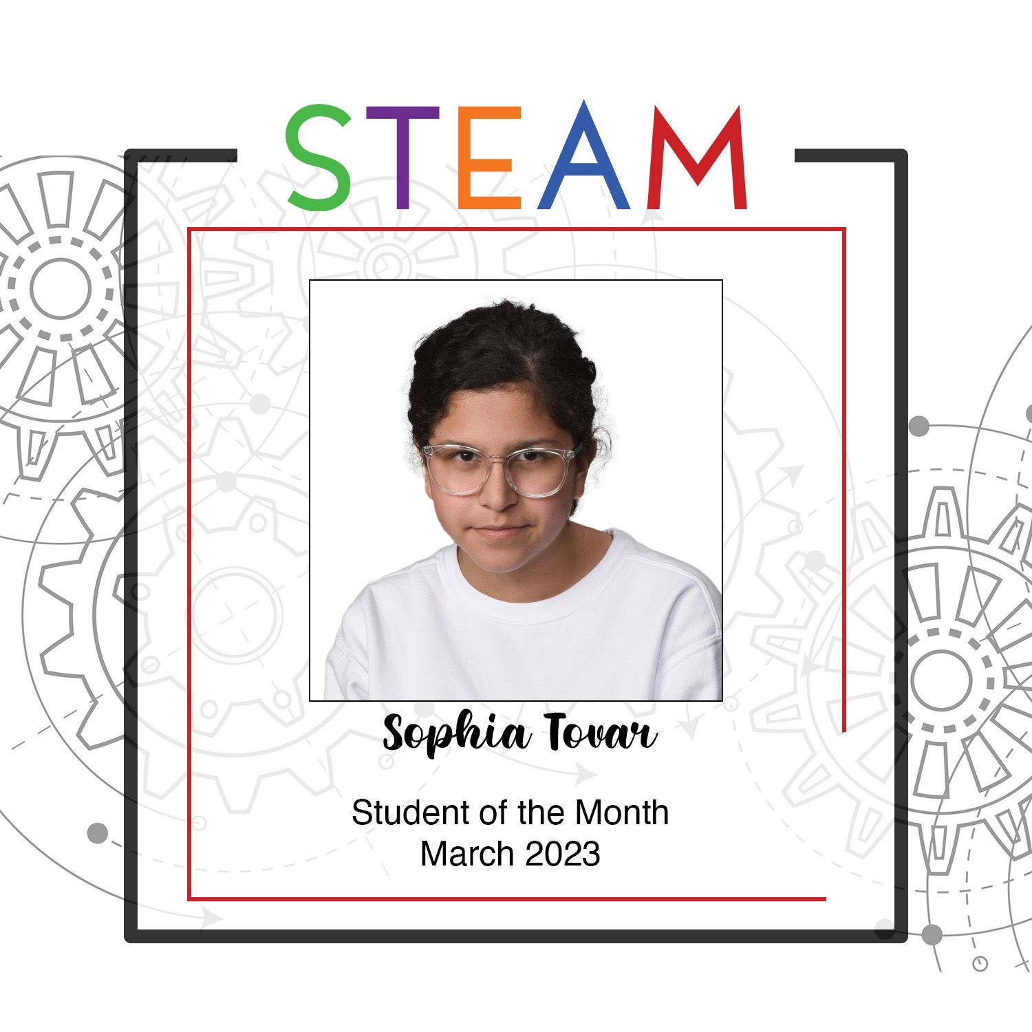  March Student of the Month