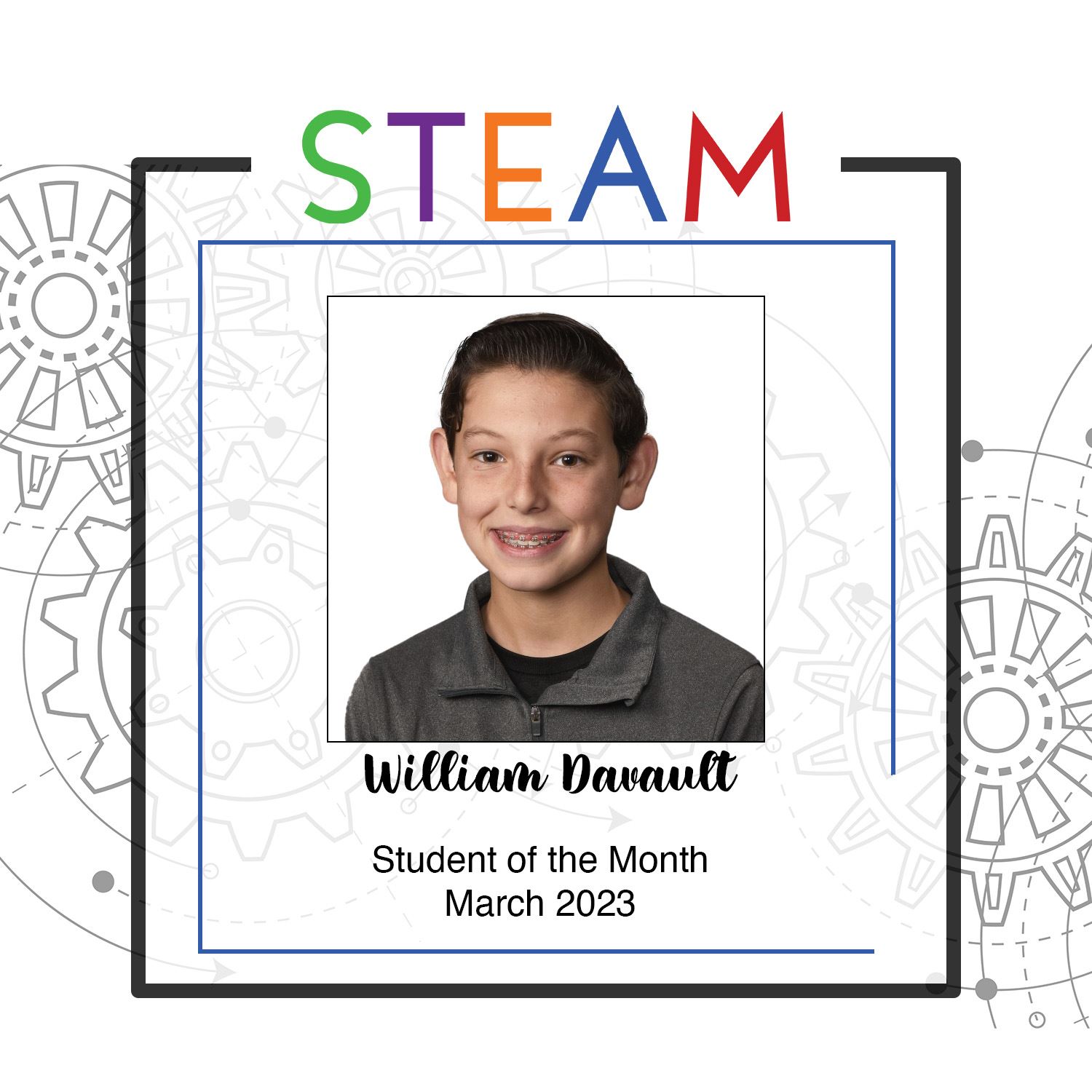  March Student of the Month