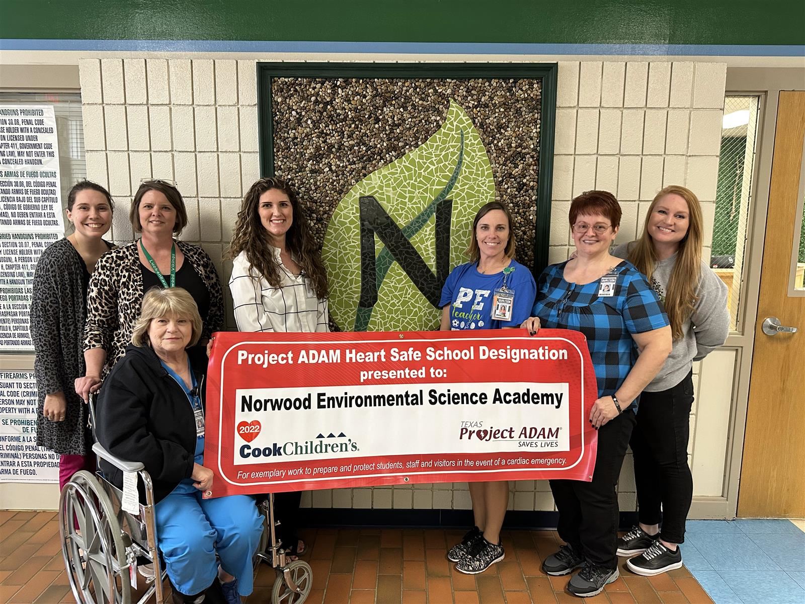  BISD Recognized as a Heart Safe School District by Cook Children's Heart Center