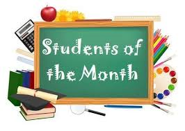  Students of the Month - April 2024-2025