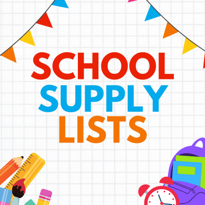  School Supply Lists