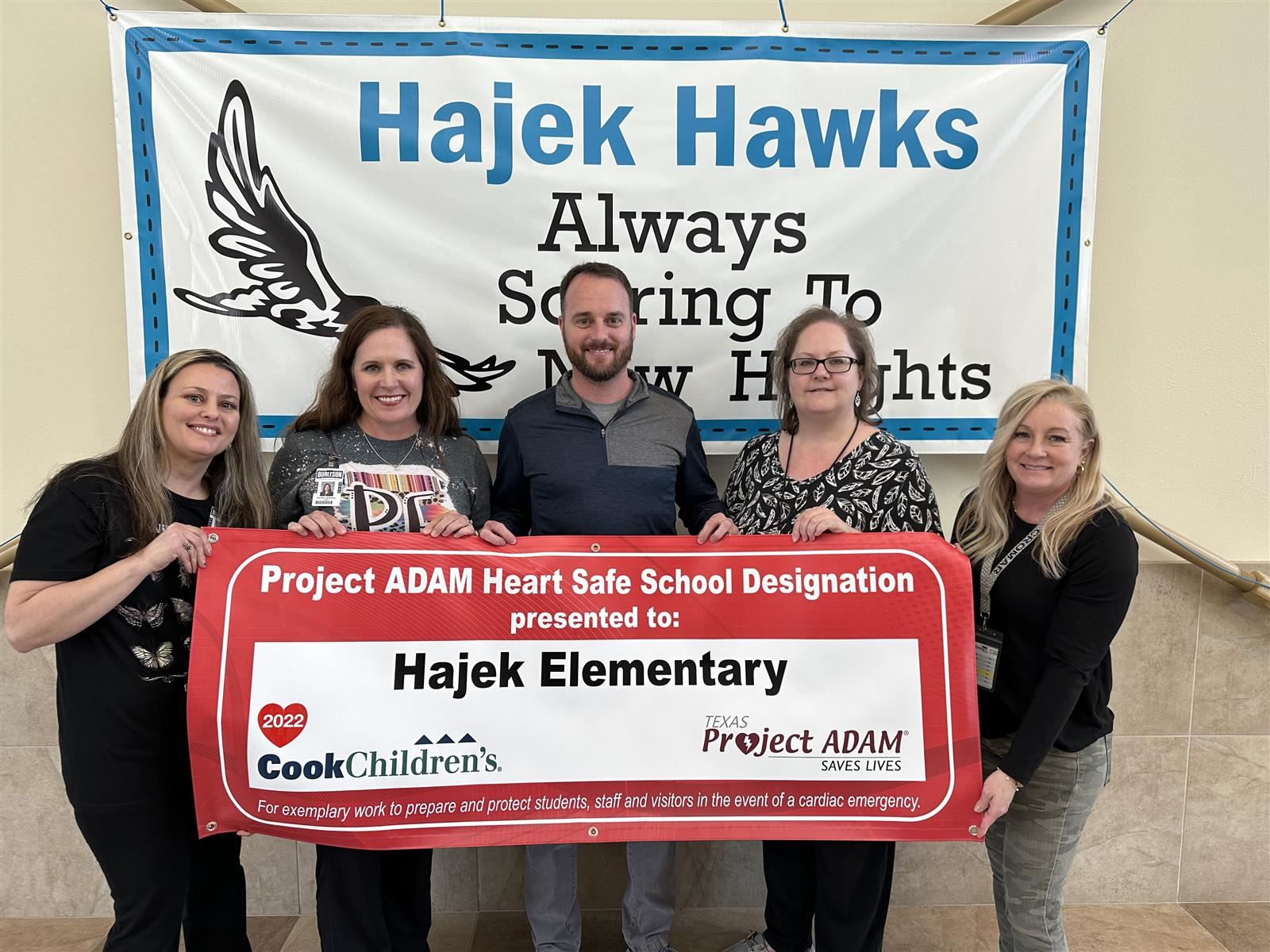  BISD Recognized as a Heart Safe School District by Cook Children's Heart Center