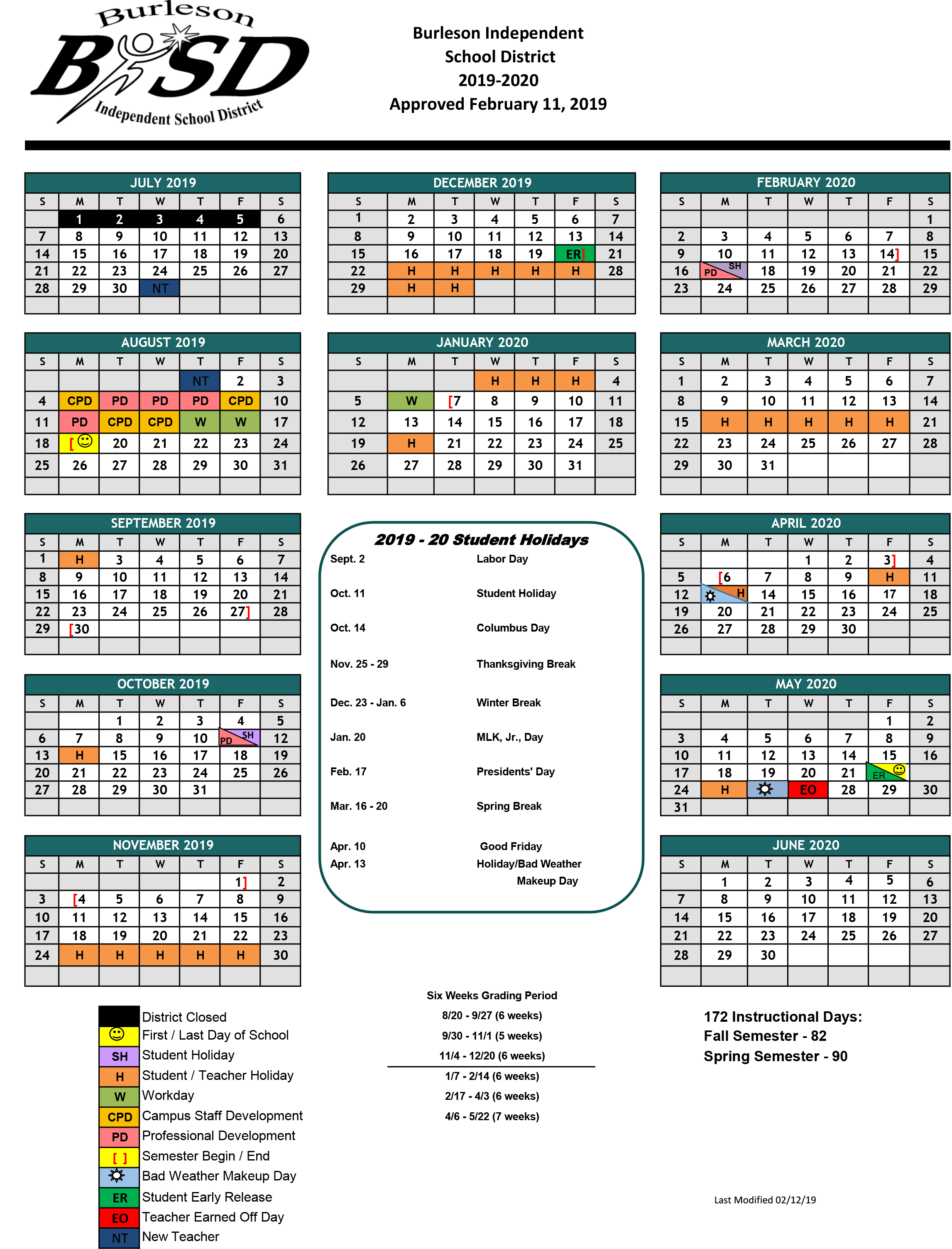 Bisd Calendar 2021 2022 Printable March Gambaran